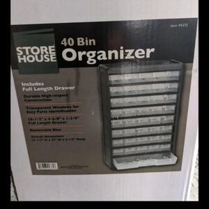 Bin System Storage Craft Organizer Home Garage Accessories Gift Diamond Art